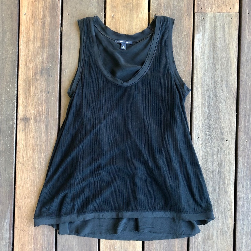 Banana Republic Layered Tank Topper